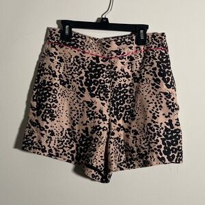 J Crew Cheetah Print shorts